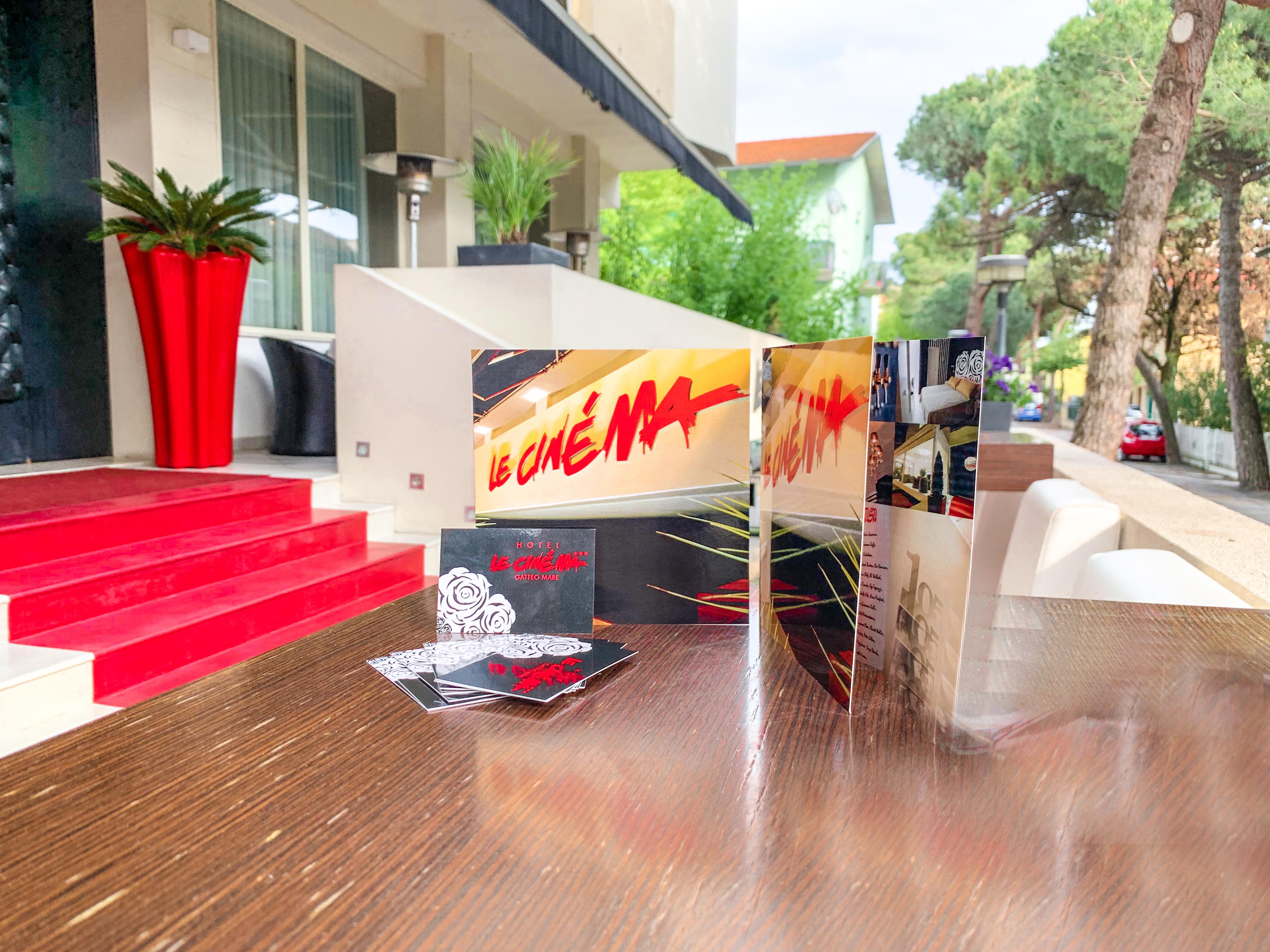 Hotel Le Cinema Gatteo a Mare Exterior foto